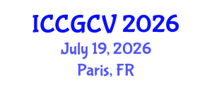 International Conference on Computational Geometry and Computer Vision (ICCGCV) July 19, 2026 - Paris, France