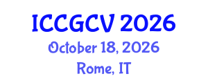 International Conference on Computational Geometry and Computer Vision (ICCGCV) October 18, 2026 - Rome, Italy