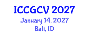 International Conference on Computational Geometry and Computer Vision (ICCGCV) January 14, 2027 - Bali, Indonesia