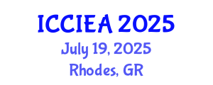 International Conference on Computational Intelligence and Engineering Applications (ICCIEA) July 19, 2025 - Rhodes, Greece