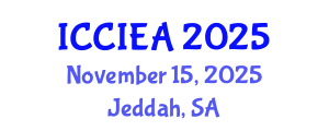 International Conference on Computational Intelligence and Engineering Applications (ICCIEA) November 15, 2025 - Jeddah, Saudi Arabia