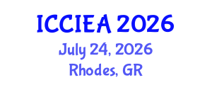 International Conference on Computational Intelligence and Engineering Applications (ICCIEA) July 24, 2026 - Rhodes, Greece International Conference on Computational Intelligence and Engineering Applications (ICCIEA) July 24, 2026 - Rhodes, Greece