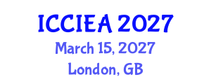 International Conference on Computational Intelligence and Engineering Applications (ICCIEA) March 15, 2027 - London, United Kingdom International Conference on Computational Intelligence and Engineering Applications (ICCIEA) March 15, 2027 - London, United Kingdom