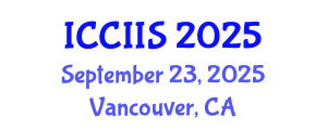 International Conference on Computational Intelligence and Intelligent Systems (ICCIIS) September 23, 2025 - Vancouver, Canada
