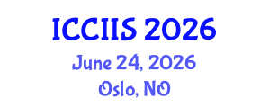 International Conference on Computational Intelligence and Intelligent Systems (ICCIIS) June 24, 2026 - Oslo, Norway