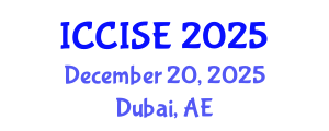 International Conference on Computational Intelligence and Software Engineering (ICCISE) December 20, 2025 - Dubai, United Arab Emirates