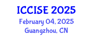 International Conference on Computational Intelligence and Software Engineering (ICCISE) February 04, 2025 - Guangzhou, China