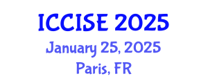 International Conference on Computational Intelligence and Software Engineering (ICCISE) January 25, 2025 - Paris, France