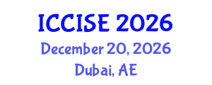 International Conference on Computational Intelligence and Software Engineering (ICCISE) December 20, 2026 - Dubai, United Arab Emirates International Conference on Computational Intelligence and Software Engineering (ICCISE) December 20, 2026 - Dubai, United Arab Emirates