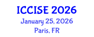 International Conference on Computational Intelligence and Software Engineering (ICCISE) January 25, 2026 - Paris, France