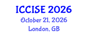 International Conference on Computational Intelligence and Software Engineering (ICCISE) October 21, 2026 - London, United Kingdom