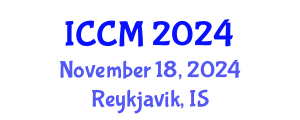 International Conference on Computational Mathematics (ICCM) November 18, 2024 - Reykjavik, Iceland