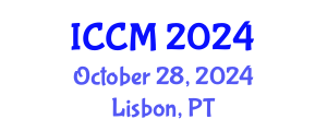 International Conference on Computational Mathematics (ICCM) October 28, 2024 - Lisbon, Portugal