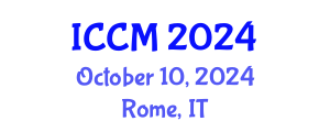International Conference on Computational Mathematics (ICCM) October 10, 2024 - Rome, Italy