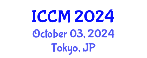 International Conference on Computational Mathematics (ICCM) October 03, 2024 - Tokyo, Japan