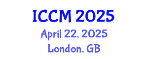 International Conference on Computational Mathematics (ICCM) April 22, 2025 - London, United Kingdom
