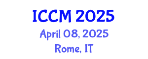International Conference on Computational Mathematics (ICCM) April 08, 2025 - Rome, Italy