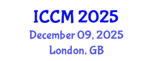 International Conference on Computational Mathematics (ICCM) December 09, 2025 - London, United Kingdom