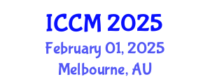 International Conference on Computational Mathematics (ICCM) February 01, 2025 - Melbourne, Australia