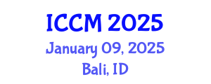 International Conference on Computational Mathematics (ICCM) January 09, 2025 - Bali, Indonesia