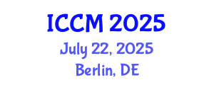International Conference on Computational Mathematics (ICCM) July 22, 2025 - Berlin, Germany