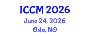 International Conference on Computational Mathematics (ICCM) June 24, 2026 - Oslo, Norway