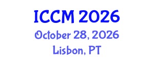 International Conference on Computational Mathematics (ICCM) October 28, 2026 - Lisbon, Portugal