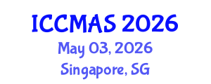 International Conference on Computational Modeling, Analysis and Simulation (ICCMAS) May 03, 2026 - Singapore, Singapore