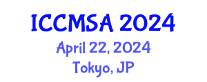 International Conference on Computational Modeling, Simulation and Analysis (ICCMSA) April 22, 2024 - Tokyo, Japan