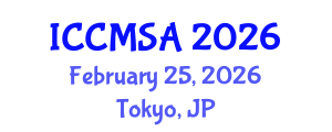 International Conference on Computational Modeling, Simulation and Analysis (ICCMSA) February 25, 2026 - Tokyo, Japan