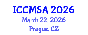 International Conference on Computational Modeling, Simulation and Analysis (ICCMSA) March 22, 2026 - Prague, Czechia