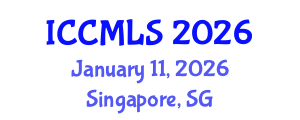 International Conference on Computational Models for Life Sciences (ICCMLS) January 11, 2026 - Singapore, Singapore