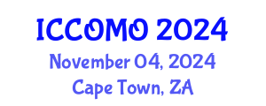 International Conference on Computational Optimization, Modelling and Optimization (ICCOMO) November 04, 2024 - Cape Town, South Africa