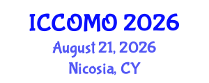 International Conference on Computational Optimization, Modelling and Optimization (ICCOMO) August 21, 2026 - Nicosia, Cyprus International Conference on Computational Optimization, Modelling and Optimization (ICCOMO) August 21, 2026 - Nicosia, Cyprus