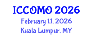 International Conference on Computational Optimization, Modelling and Optimization (ICCOMO) February 11, 2026 - Kuala Lumpur, Malaysia