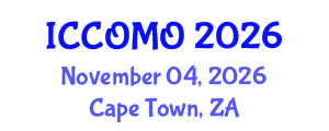 International Conference on Computational Optimization, Modelling and Optimization (ICCOMO) November 04, 2026 - Cape Town, South Africa