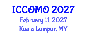 International Conference on Computational Optimization, Modelling and Optimization (ICCOMO) February 11, 2027 - Kuala Lumpur, Malaysia International Conference on Computational Optimization, Modelling and Optimization (ICCOMO) February 11, 2027 - Kuala Lumpur, Malaysia