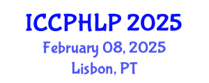 International Conference on Computational Psycholinguistics and Human Language Processing (ICCPHLP) February 08, 2025 - Lisbon, Portugal