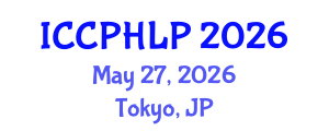 International Conference on Computational Psycholinguistics and Human Language Processing (ICCPHLP) May 27, 2026 - Tokyo, Japan