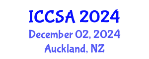 International Conference on Computational Science and Applications (ICCSA) December 02, 2024 - Auckland, New Zealand