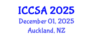 International Conference on Computational Science and Applications (ICCSA) December 01, 2025 - Auckland, New Zealand