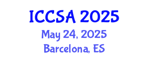 International Conference on Computational Science and Applications (ICCSA) May 24, 2025 - Barcelona, Spain