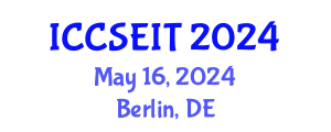 International Conference on Computational Science, Engineering and Information Technology (ICCSEIT) May 16, 2024 - Berlin, Germany