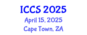 International Conference on Computational Science (ICCS) April 15, 2025 - Cape Town, South Africa