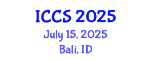 International Conference on Computational Science (ICCS) July 15, 2025 - Bali, Indonesia