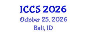 International Conference on Computational Science (ICCS) October 25, 2026 - Bali, Indonesia