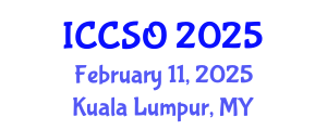 International Conference on Computational Sciences and Optimization (ICCSO) February 11, 2025 - Kuala Lumpur, Malaysia