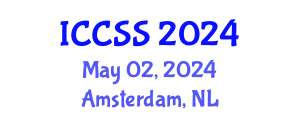 International Conference on Computational Social Science (ICCSS) May 02, 2024 - Amsterdam, Netherlands