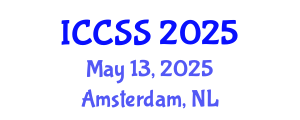 International Conference on Computational Social Science (ICCSS) May 13, 2025 - Amsterdam, Netherlands