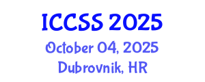 International Conference on Computational Social Science (ICCSS) October 04, 2025 - Dubrovnik, Croatia